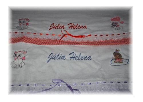 Fralda Toalha Bordada Personalizada Com Nome E Tema